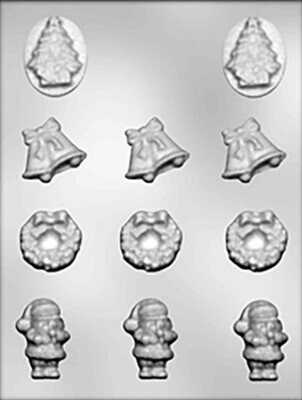 Christmas Asst Choc Mold 90-4107