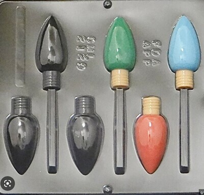 Christmas Light Choc Mold CML 2129