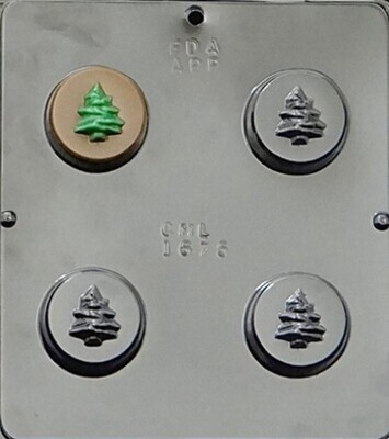 Christmas Tree Oreo Choc Mold CML 1675
