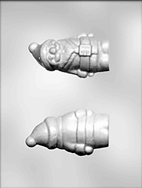 3D 4&quot; Santa Choc Mold 90-4303