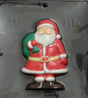 Lg. Santa Choc Mold CML2151