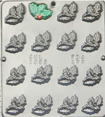 Holly Choc Mold CML 2082