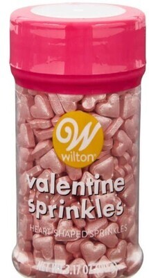 Wilton Heart Valentine Sprinkles Short 3.17oz