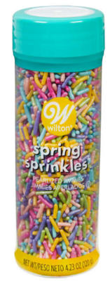 Wilton Easter/Spring Pearlized Jimmies 4.23oz