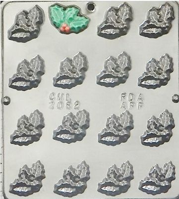 Holly Choc Mold CML 2082