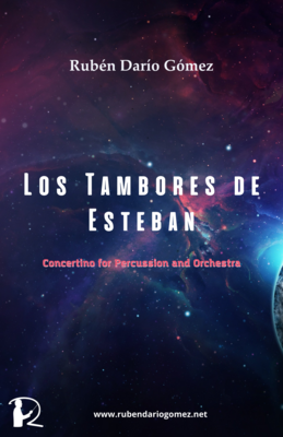 Los Tambores de Esteban, Concertino for Percussion and Orchestra (SCORE and PARTS)