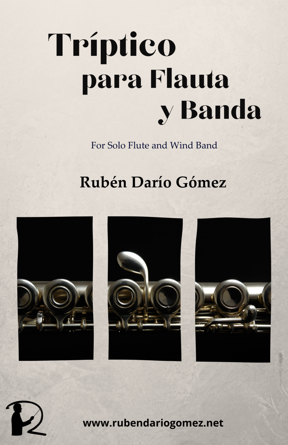 Tríptico para Flauta y Banda (SCORE ONLY)