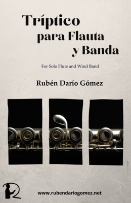 Tríptico para Flauta y Banda (SCORE ONLY)