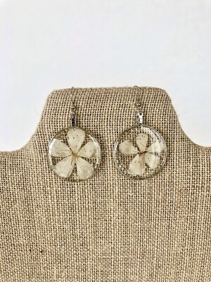 Dried Flower Earrings