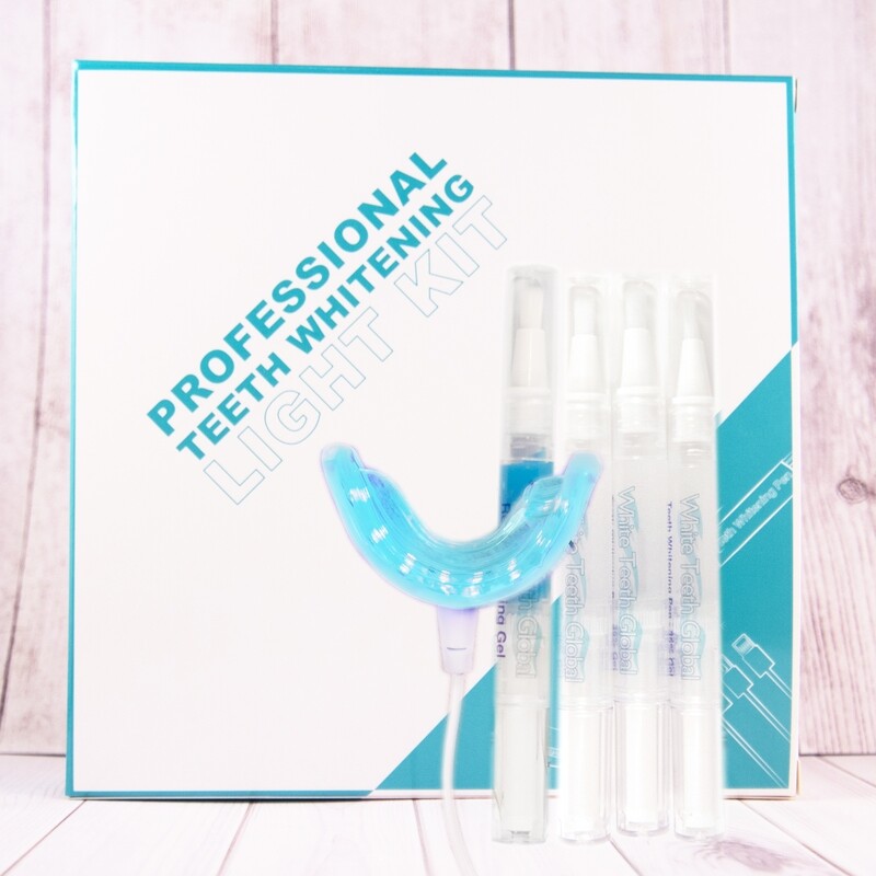 Teeth Whitening 4 Pen Kit 3 Carbamide Peroxide Tooth Whitening Gel and 1 Remineralization Gel Made in USA