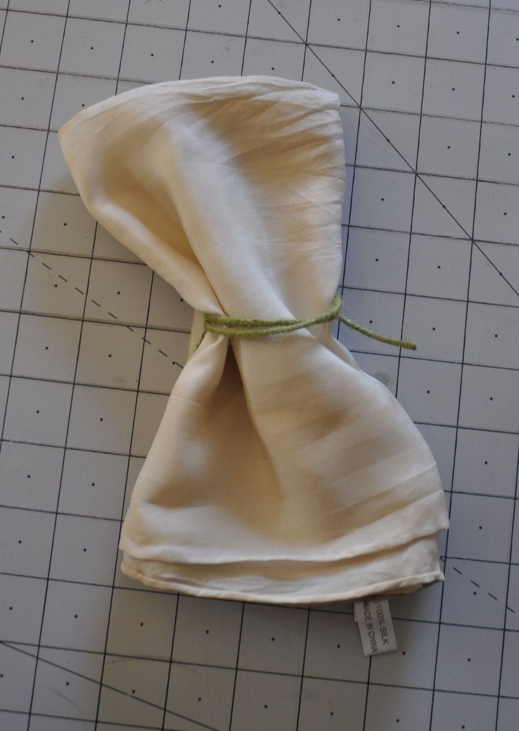 Eco Mordant Silk Scarf 8"x72"