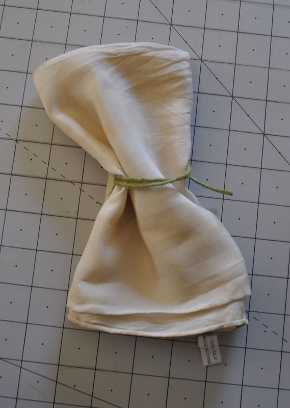 Eco Mordant Silk Scarf 8"x72"