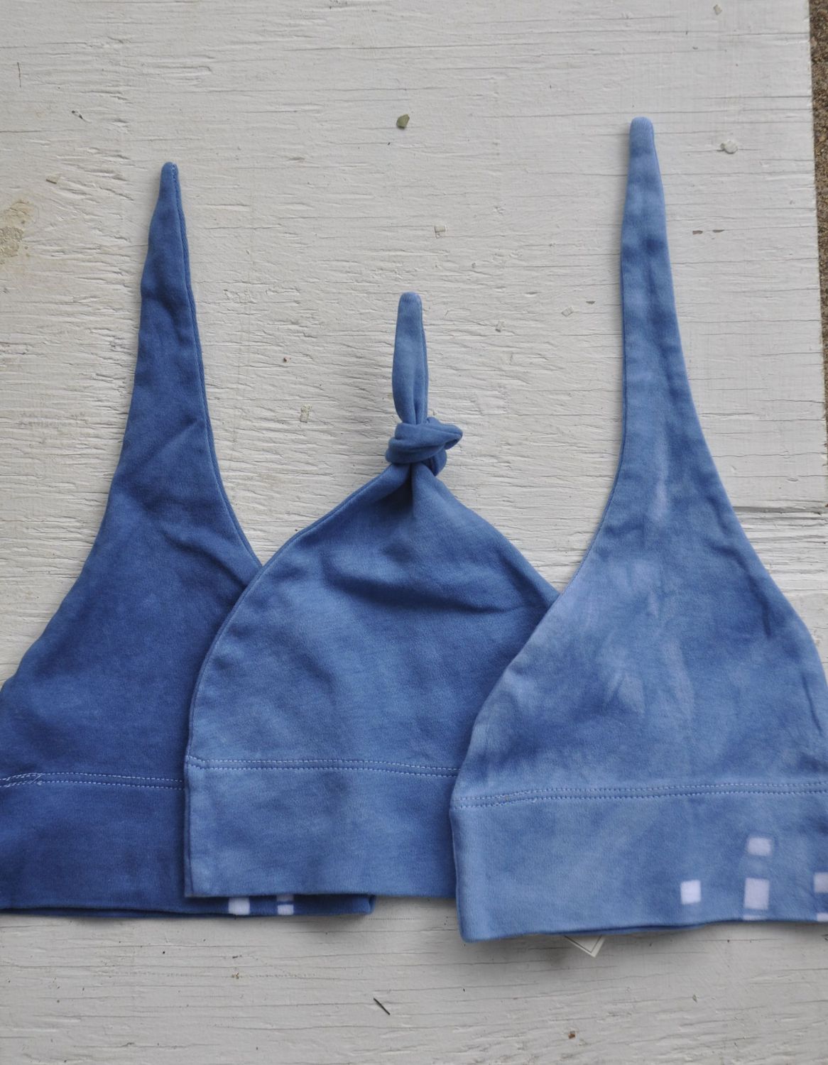 Indigo Dot Hat, Dark Blue