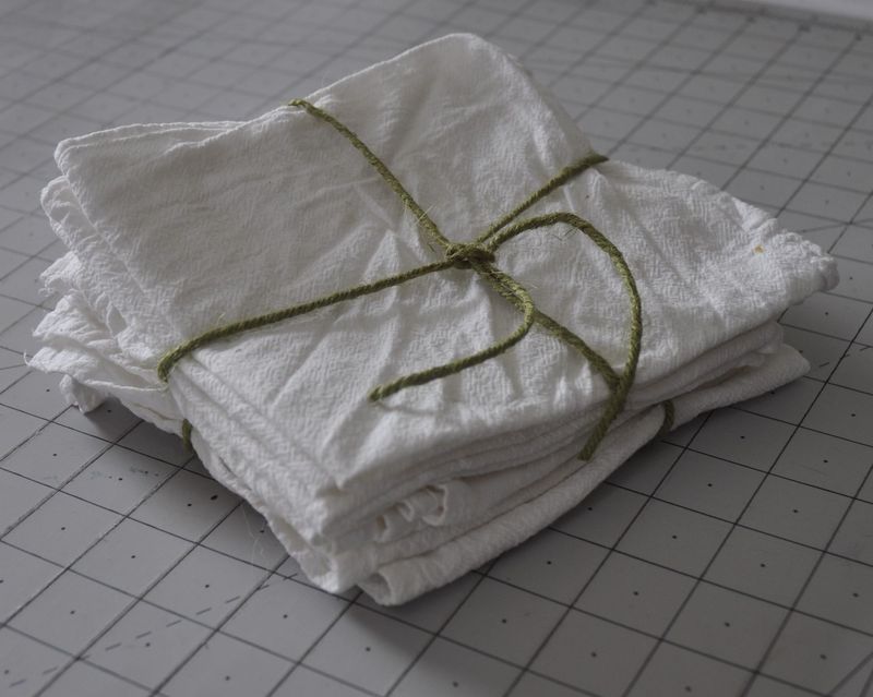 Eco Mordant White Napkins 13"x13"
