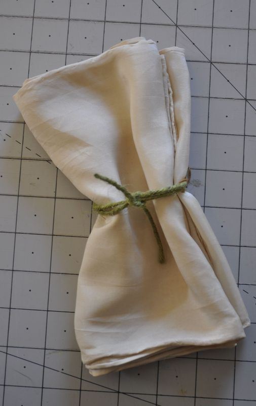 Eco Mordant Silk Scarf 11"x60"