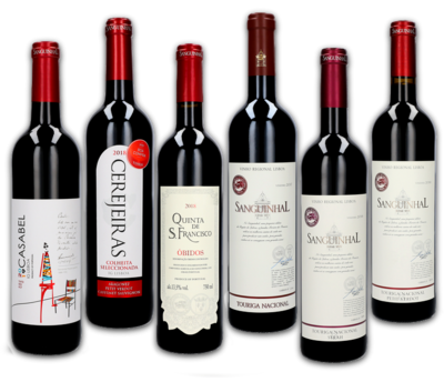 RED WINE SELECTION FROM SANGUINHAL