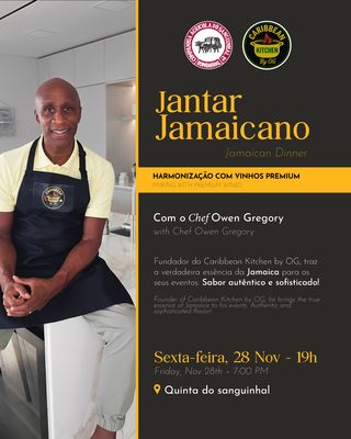 JAMAICAN DINNER with PREMIUM wine pairing