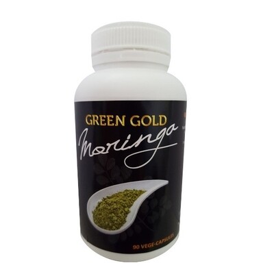 Green Gold Moringa (90 VEGE-CAPSULES)