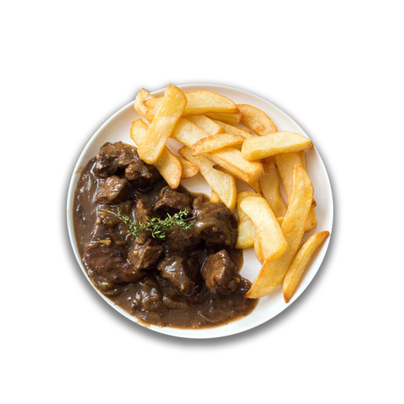 Rundsstoofvlees op grootmoeders wijze (500 gr)