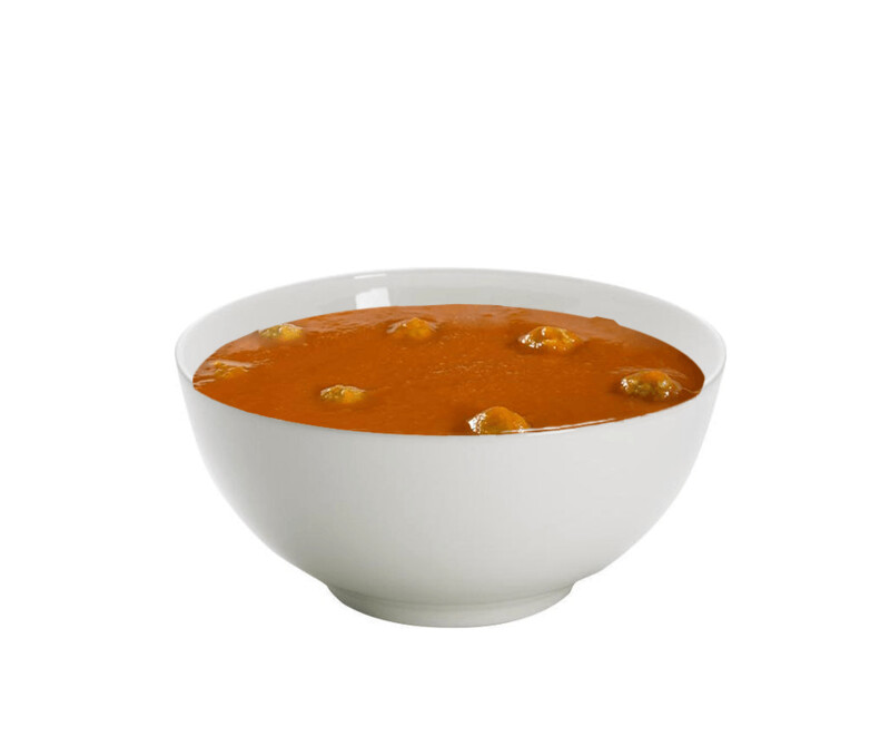 Tomatensoep met balletjes (1 liter)