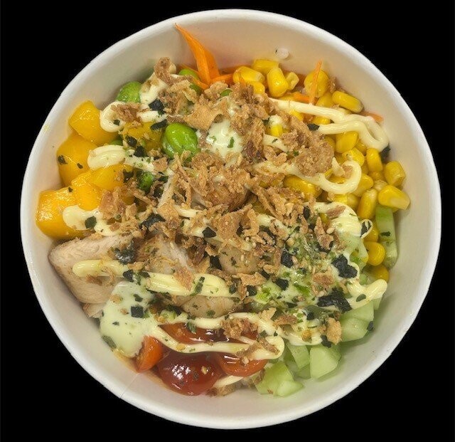 Chicken Poke Bowl