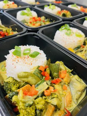Healthy groentencurry  & basmatirijst