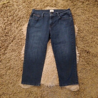 Levi&#39;s 515 Sz 10 Women&#39;s Mid Rise Stretch Denim Crop Capris Jeans