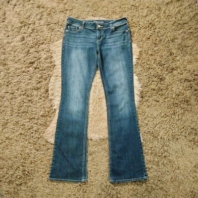 Maurices Sz 9 / 10 Women's Mid Rise Boot Cut Flare Stretch Jeans
