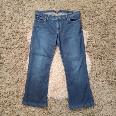 Lucky Brand Sz 14 Women&#39;s Cate Bootcut Stretch Mid Rise Ankle Jeans
