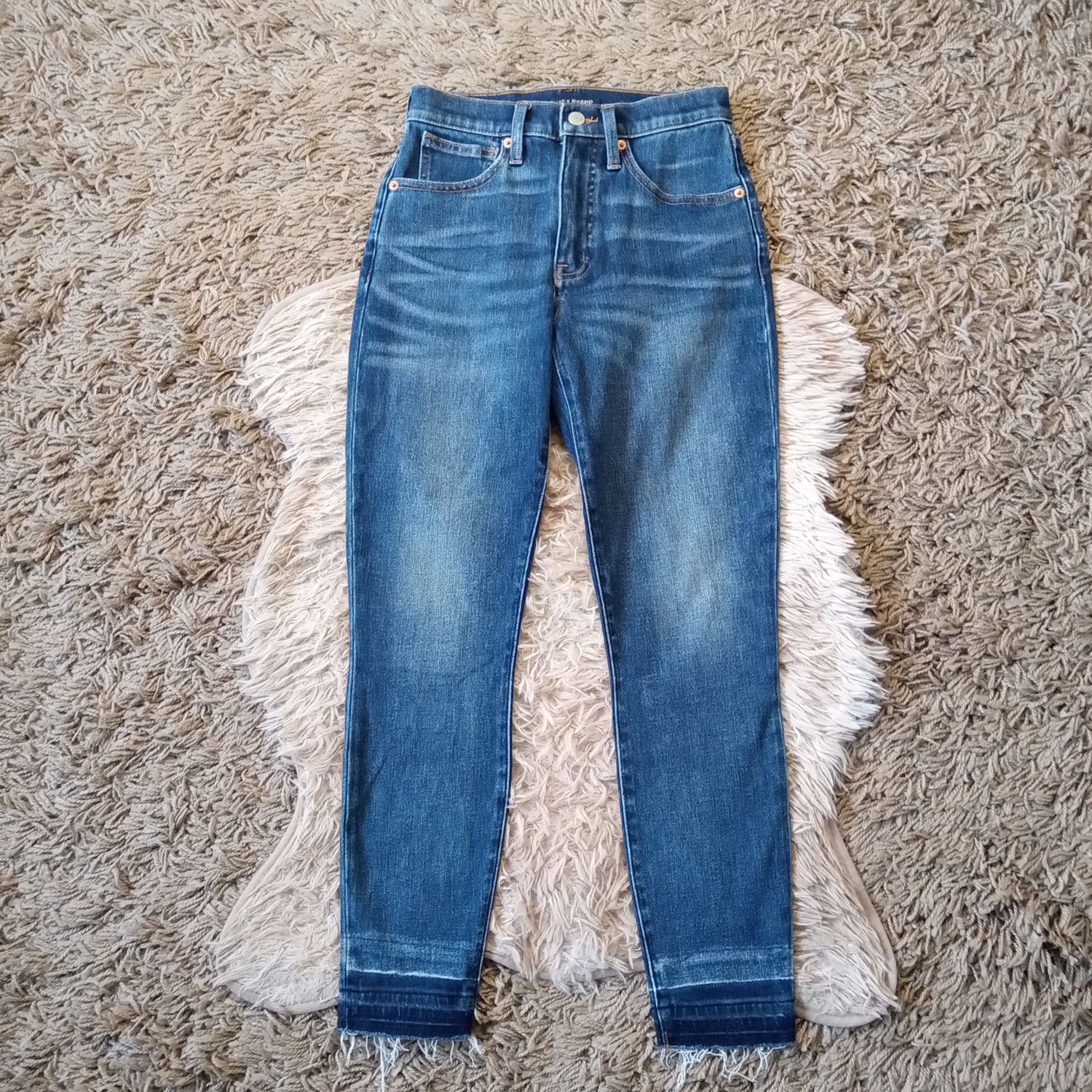 Lucky Brand Sz 2 Women&#39;s Jrs High Rise Bridgette Skinny Stretch Jeans