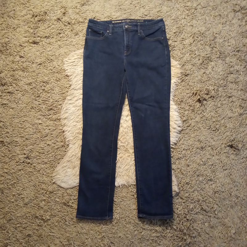 Chico&#39;s Sz 6 Women&#39;s So Slimming Girlfriend Straight Leg Stretch Jeans