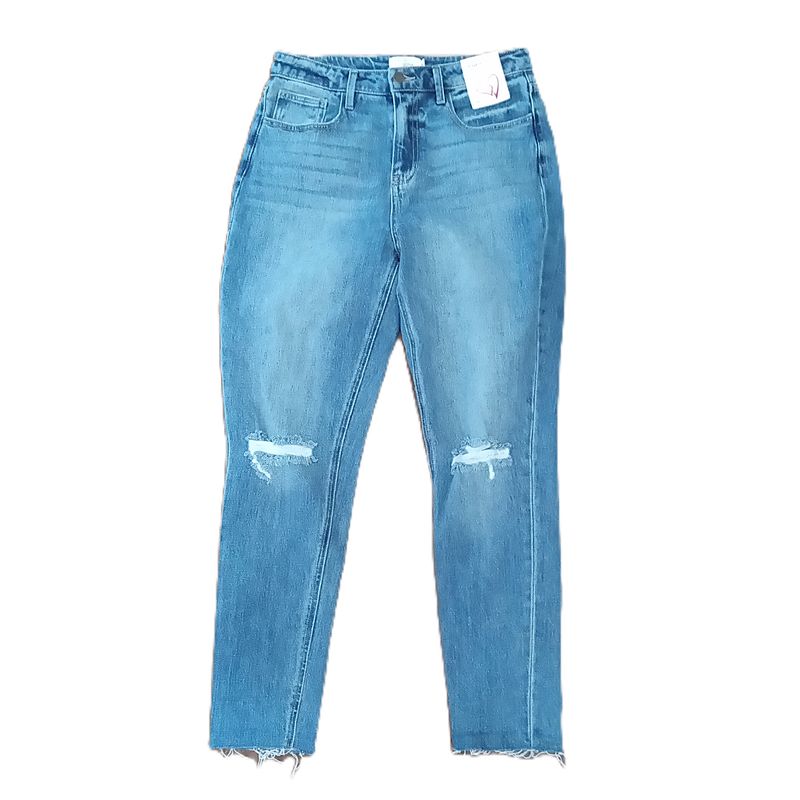 NEW! Windsor 11 Women&#39;s High Rise Skinny Crop Distressed Jeans