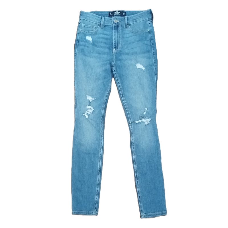 Hollister Sz 1S 1 Short Women&#39;s Jrs Distressed High Rise Super Skinny Jegging Jeans