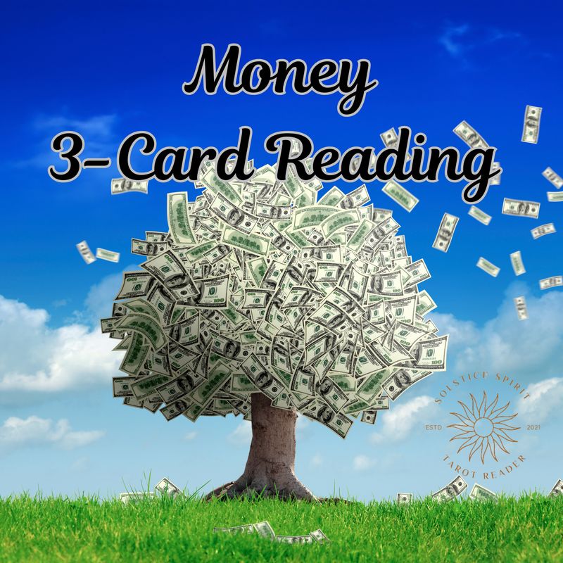 Money Tarot 3-Card Reading - Message Delivered Online