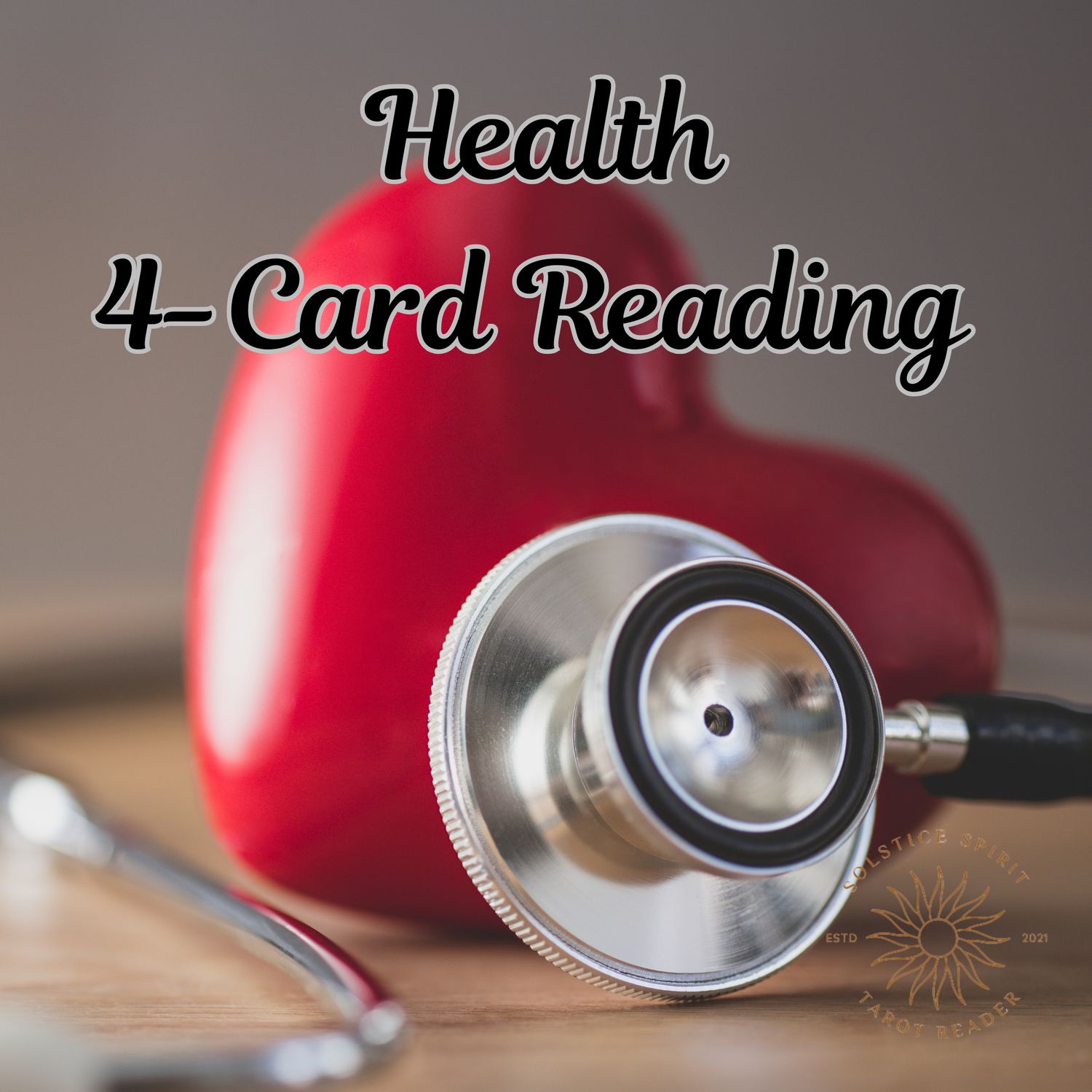 Health Tarot 4-Card Reading - Message Delivered Online