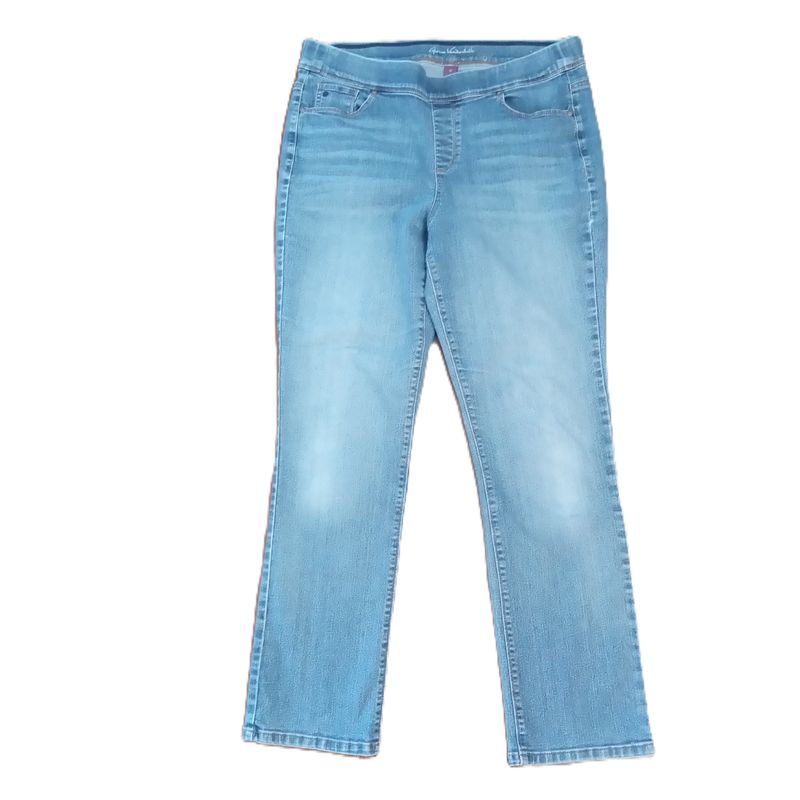 Gloria Vanderbilt Sz 12 Women&#39;s Pull On Stretch High Rise Jegging Jeans
