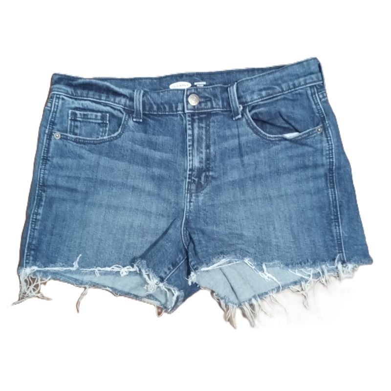 Old Navy Sz 8 Women&#39;s Boyfriend Mid Rise Midi Jean Shorts