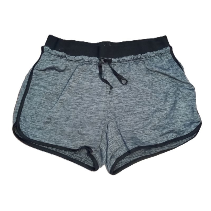 Tek Gear Medium Women&#39;s Grey &amp; Black Athletic Active Gym Shorts