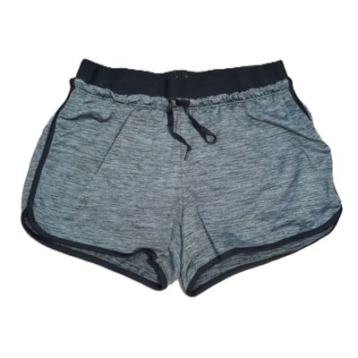 Tek Gear Medium Women&#39;s Grey &amp; Black Athletic Active Gym Shorts