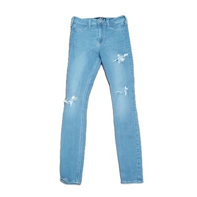 Hollister Sz 1 1R Women&#39;s Jrs Distressed High Rise Jean Legging Jeggings
