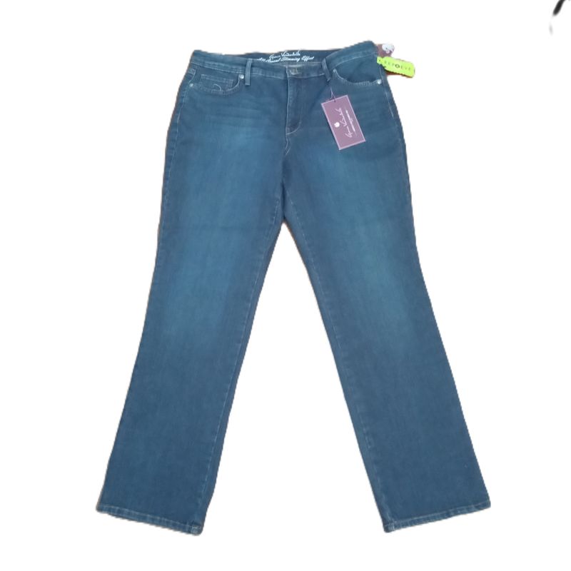NEW! Gloria Vanderbilt Sz 10 Women&#39;s Slimming Straight Leg Stretch Jeans