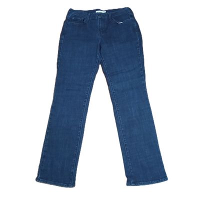 Levi&#39;s W 28 Women&#39;s 505 Straight Leg Solid Stretch High Rise Jeans