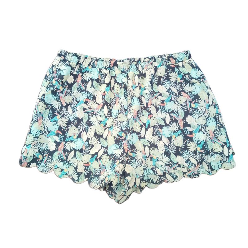 Lauren Conrad Medium Women&#39;s High Rise Floral Pull On Lined Shorts