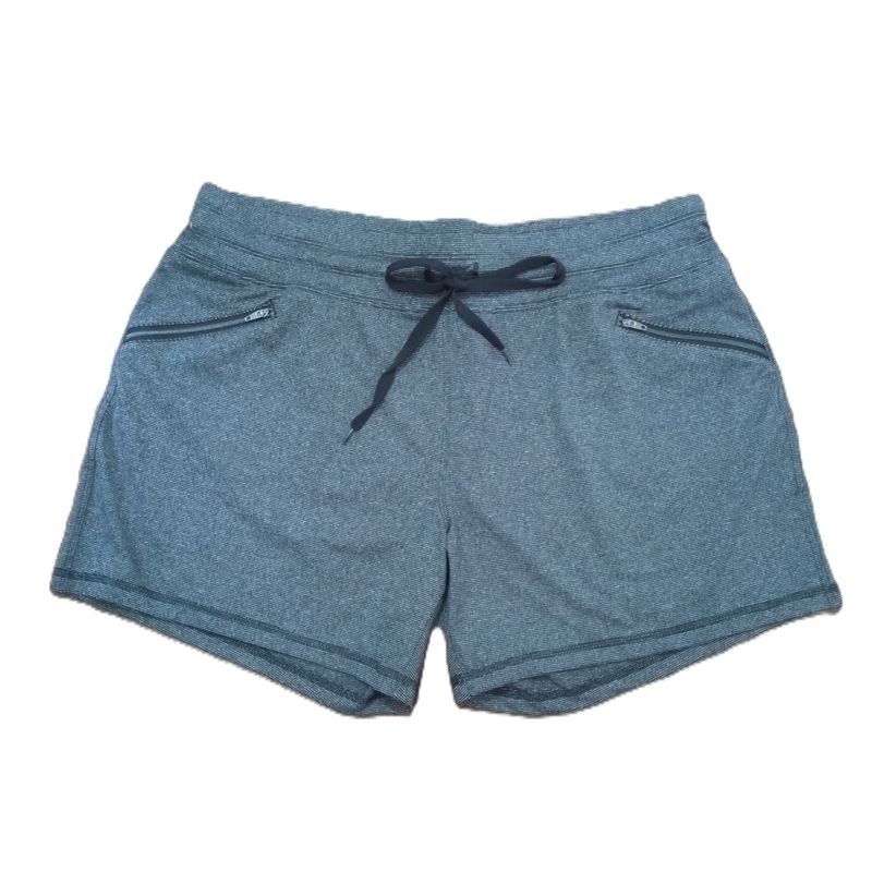 Avia Large Women&#39;s Grey Knit Athletic Active Gym Shorts