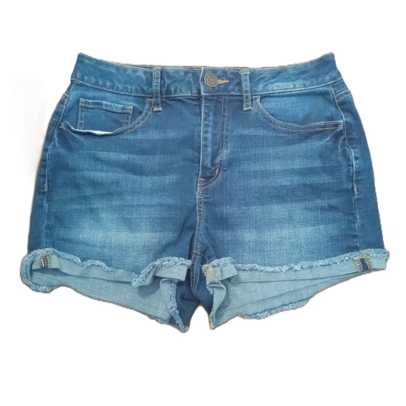 SO Sz 11 Women&#39;s Jrs Curvy Shortie Stretch Jean Shorts
