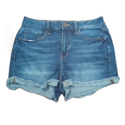 SO Sz 11 Women&#39;s Jrs Curvy Shortie Stretch Jean Shorts
