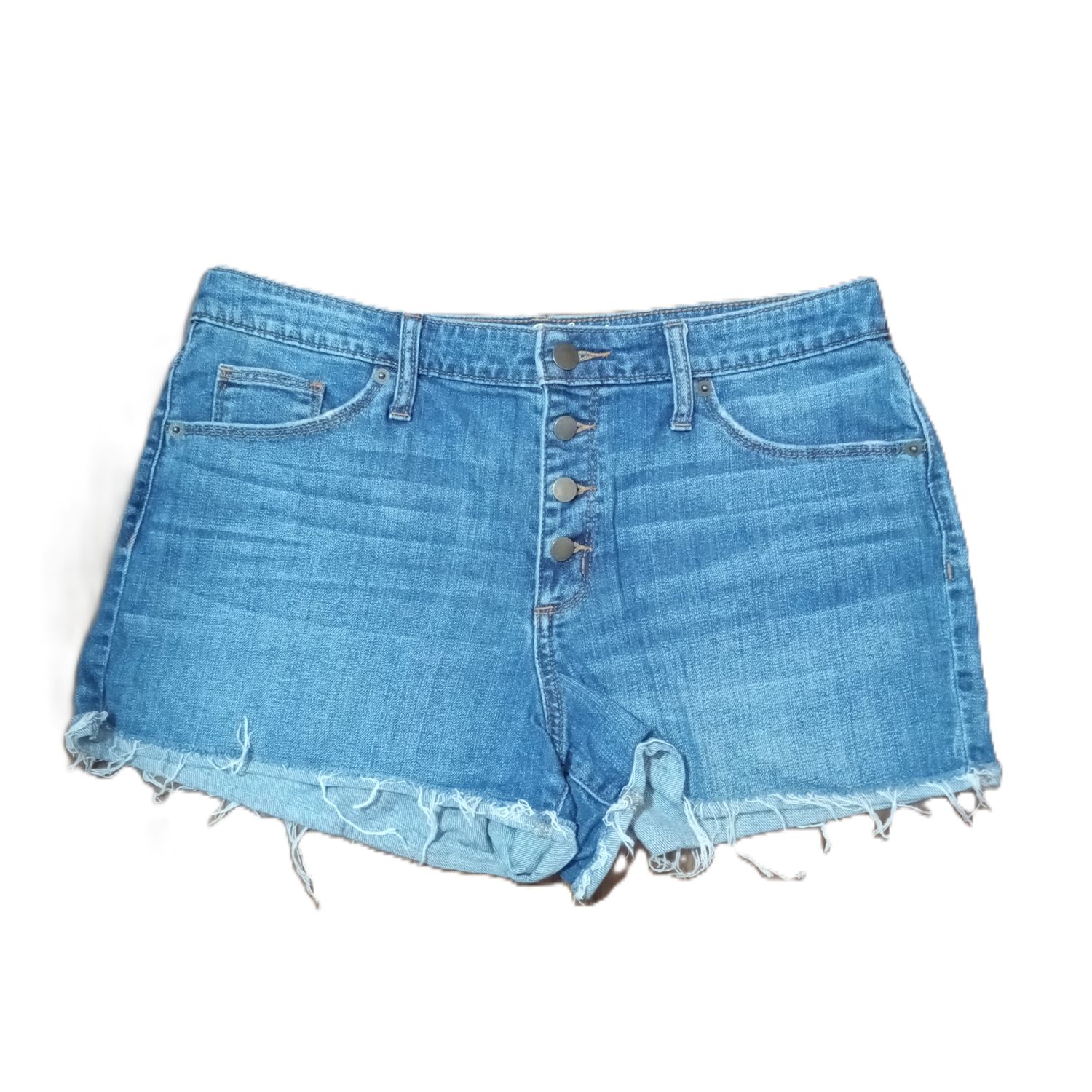 Universal Thread 10 / 30 Women&#39;s Button Fly High Rise Jean Shorts