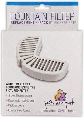 Fountain Filter - 4 Pack
