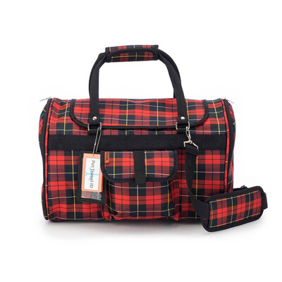 Hideaway Duffle Carrier - Red Plaid