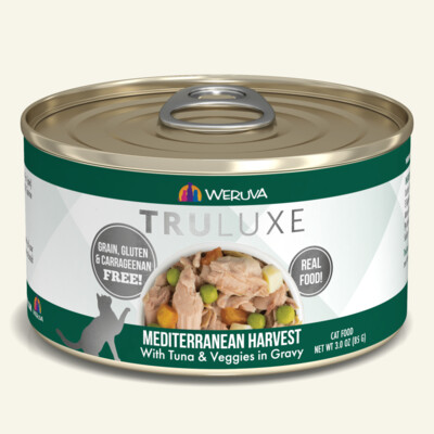 Truluxe - Mediterranean Harvest - Tuna &amp; Veggies in Gravy 3oz